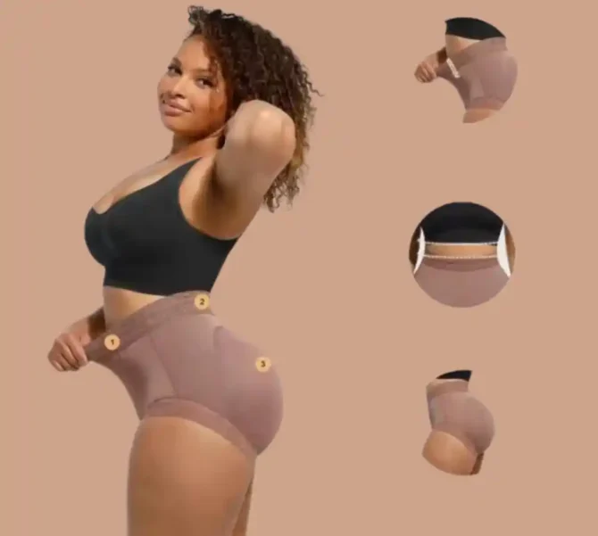 Gaine Taille Sablier Ultra Sculptante – Compression Haute & Confort Colombien – Image 3