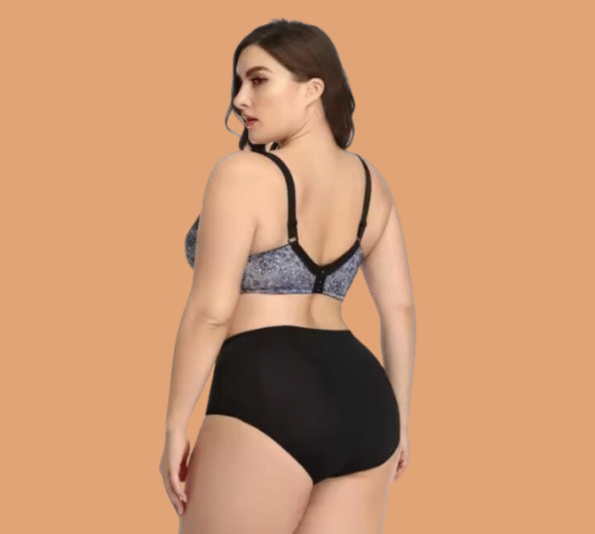 Ensemble Lingerie Dentelle Grande Taille – Soutien-Gorge & Culotte – Image 3